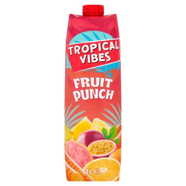 Tropical Vibes Fruit Punch Juice   1L