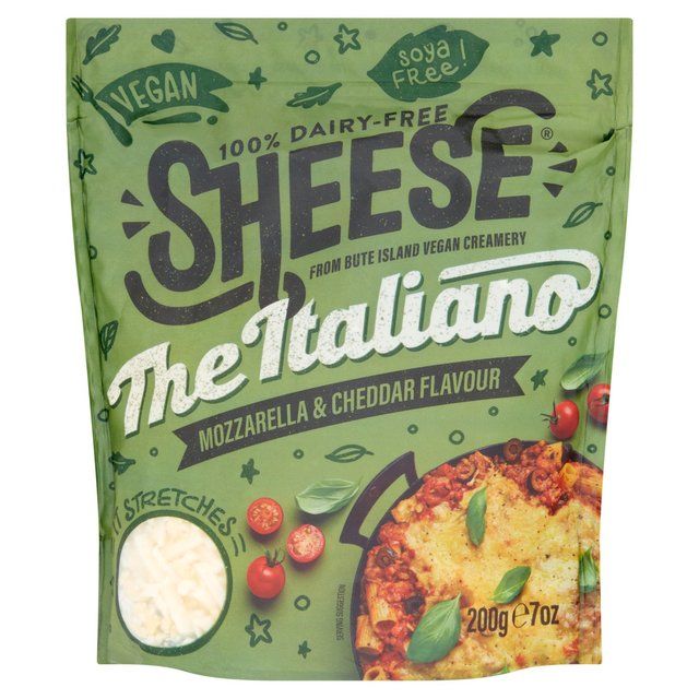 Sheese The Italiano Mozzarella & Cheddar Flavour   200g