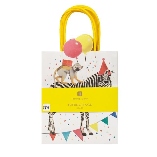 Safari Animal Party Treat Bags   8 per pack GOODS M&S   