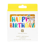 Safari Animal Happy Birthday Cake Candle GOODS M&S   