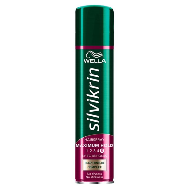 Wella Silvikrin Maximum Hold Hairspray   250ml GOODS M&S   