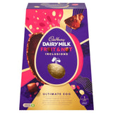 Cadbury Dairy Milk Fruit & Nut Inclusions Ultimate Egg   400g