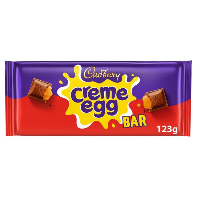 Cadbury Creme Egg Milk Chocolate Bar   123g