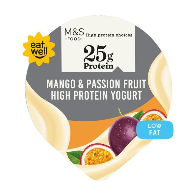 M&S Mango & Passion Fruit High Protein Yogurt   200g