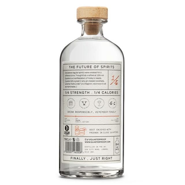 Quarter Light Gin   70cl