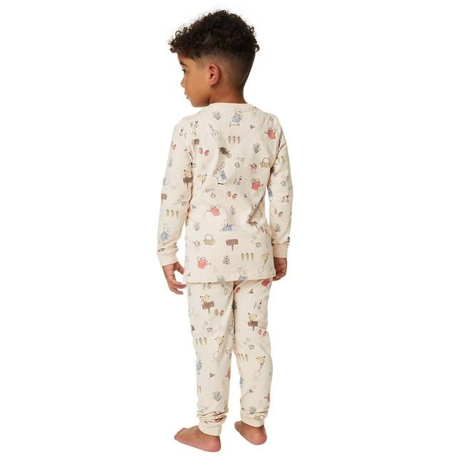 M&S Peter Rabbit PJs 2-6 Years Cream