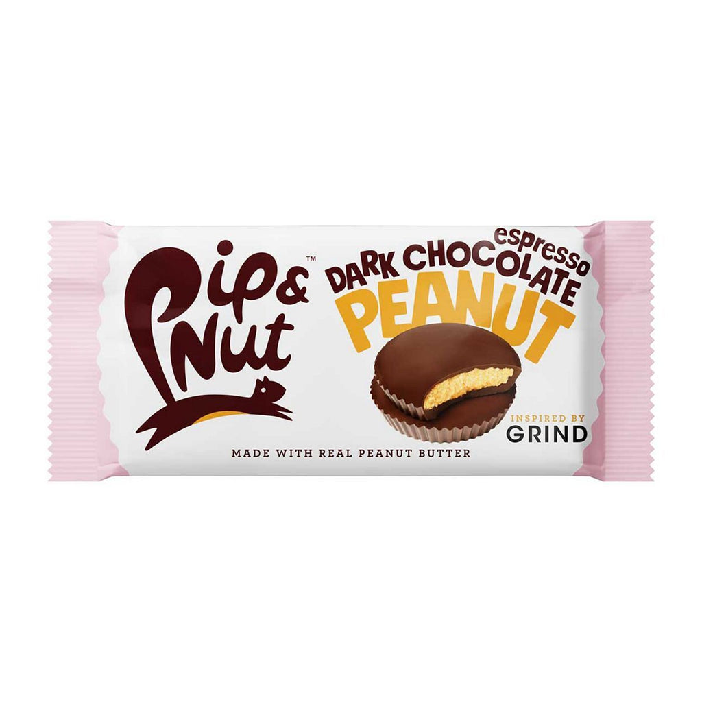 Pip & Nut Limited Edition Dark Chocolate Espresso Peanut Butter Cups - 34g