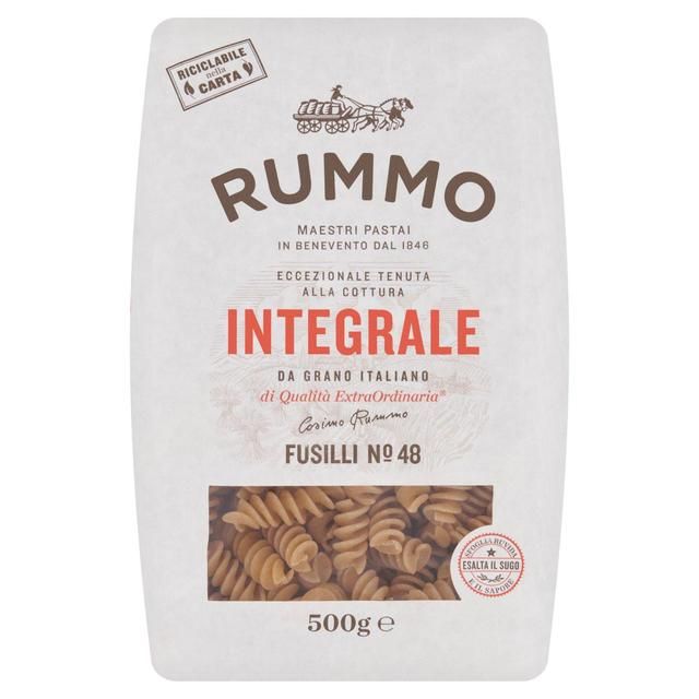 Rummo Wholewheat  Fusilli Integrali Pasta No.48   500g GOODS M&S   