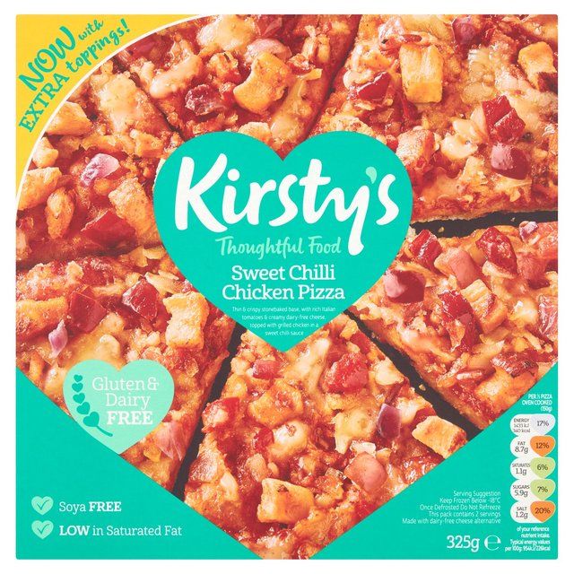 Kirsty's Sweet Chilli Chicken Pizza   325g