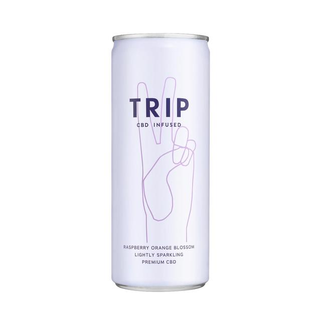 TRIP CBD Infused Raspberry Orange Blossom   250ml GOODS M&S   