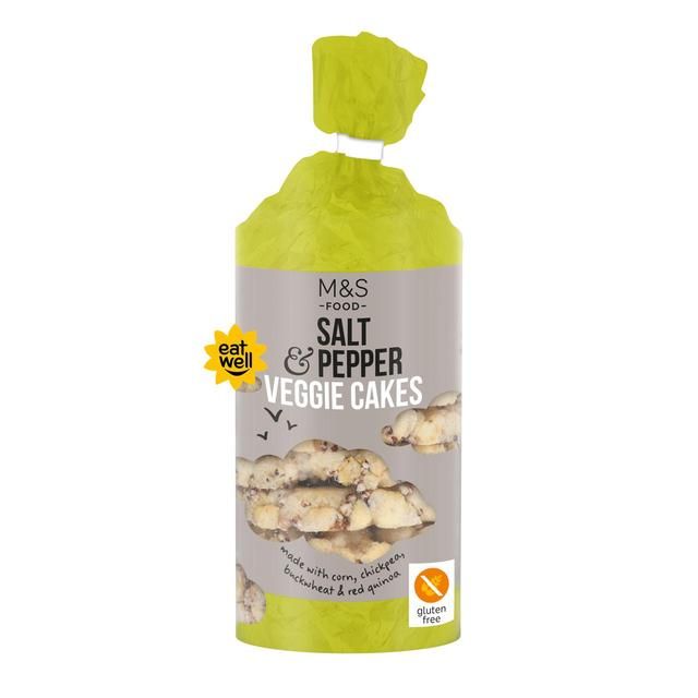 M&S Salt & Pepper Veggie Cakes   147g GOODS M&S   