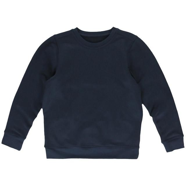 M&S Regular Fit School Sweatshirt 4-12 Years Navy