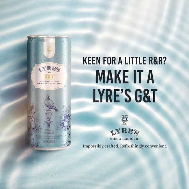 Lyre's G&T   4 x 250ml GOODS M&S   