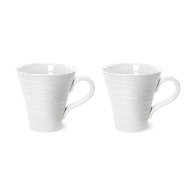 Sophie Conran White Porcelain Mugs Set   2 per pack