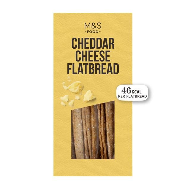 M&S Cheddar Cheese Flatbread   140g GOODS M&S   