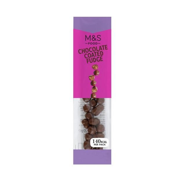 M&S Chocolate Coated Fudge   28g