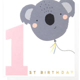 Koala 1st Birthday Card GOODS M&S   