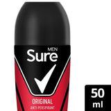 Sure Men Antiperspirant Deodorant Roll On Base Original   50ml GOODS M&S   