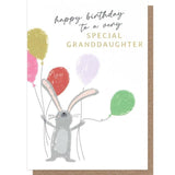 Rabbit Granddaughter Birthday Card GOODS M&S   