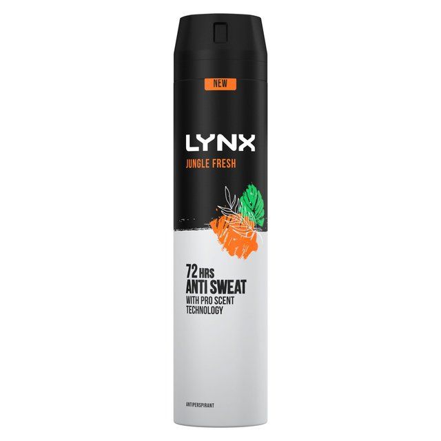 Lynx Men Antiperspirant Deodorant Aerosol Jungle Fresh   250ml GOODS M&S   