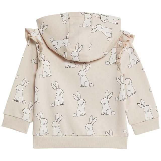 M&S Calico Bunny Hoodie 0 Months-3 Years Neutral GOODS M&S   