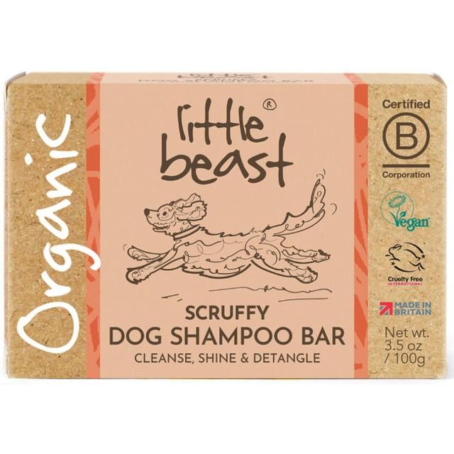 Little Beast Organic Scruffy Dog Shampoo Bar   100g