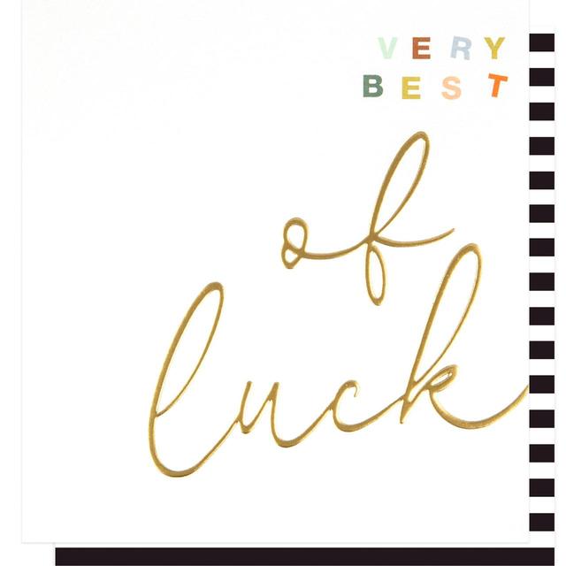 Very Best Good Luck Card GOODS M&S   