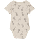 M&S Unisex Giraffe Bodysuits Newborn-3 Years Yellow GOODS M&S   