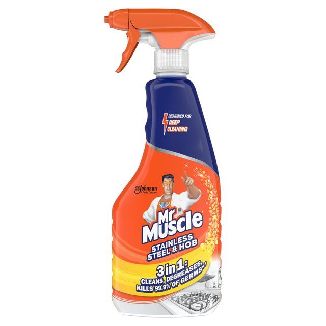 Mr Muscle Stainless Steel & Hob Cleaner   530ml GOODS M&S   