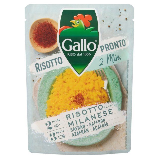 Riso Gallo Risotto Pronto Saffron   250g