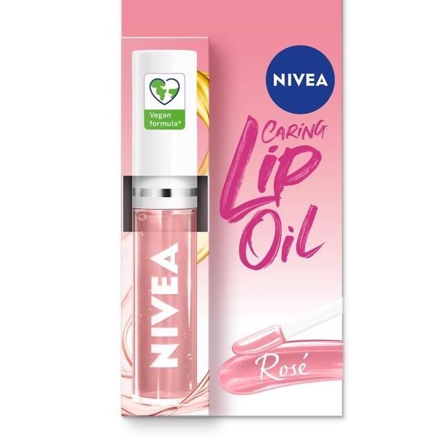 NIVEA Caring Rose Lip Oil   5.5g