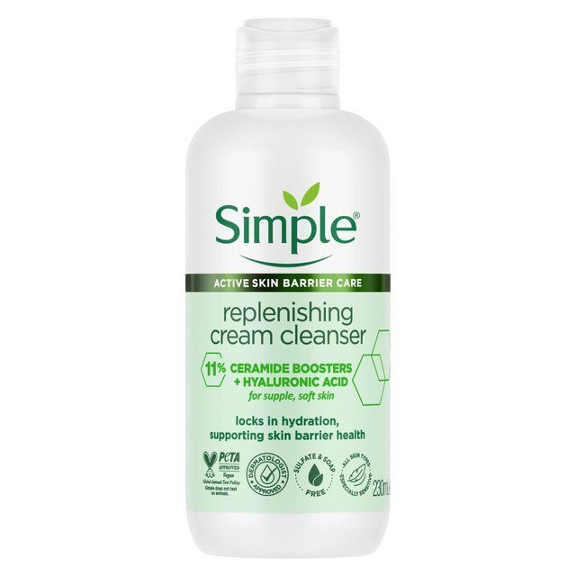 Simple Healthy Skin Barrier Replenishing Cream Cleanser   230ml