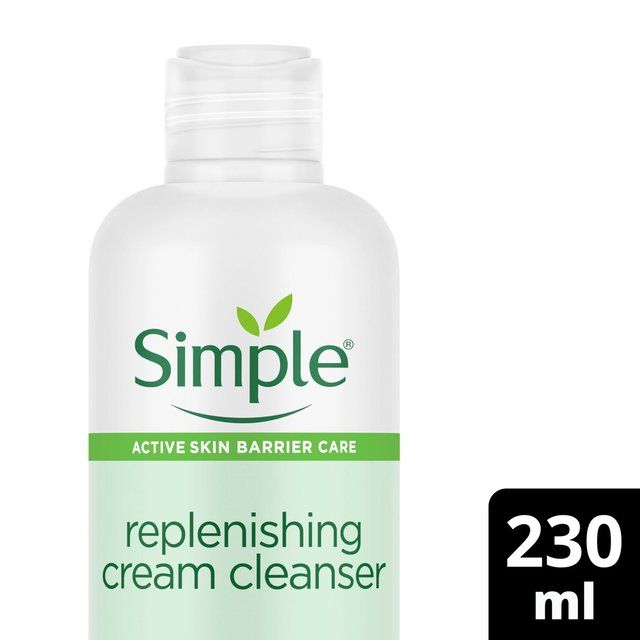 Simple Healthy Skin Barrier Replenishing Cream Cleanser   230ml