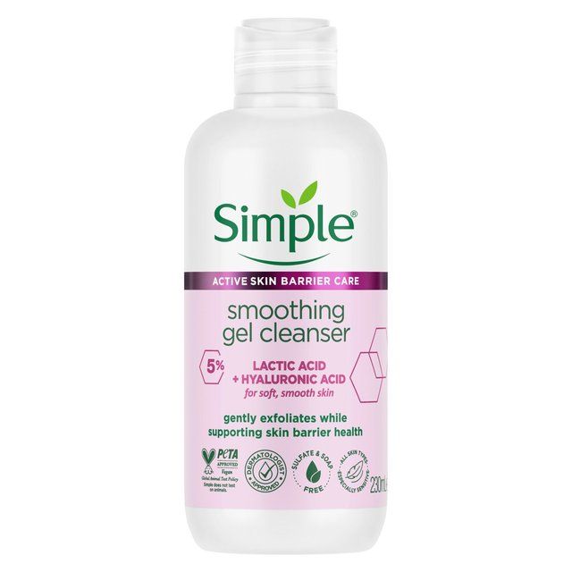 Simple Healthy Skin Barrier Smoothing Gel Cleanser   230ml