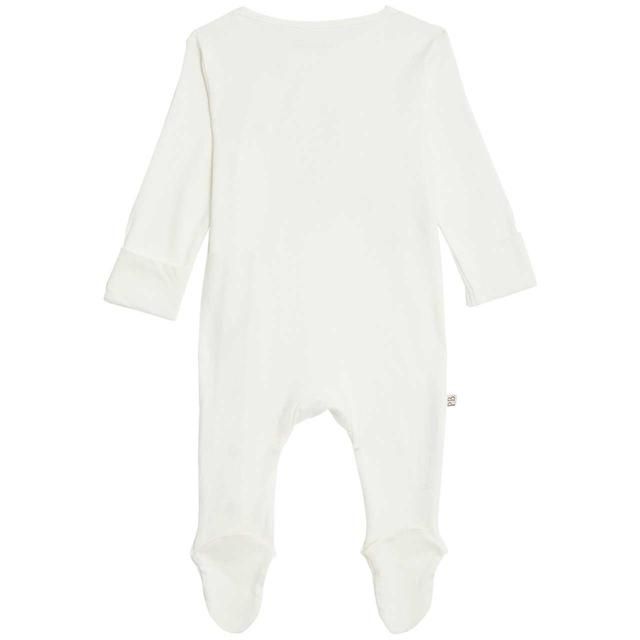 M&S Sleepsuits Newborn-12 Months Cream GOODS M&S   