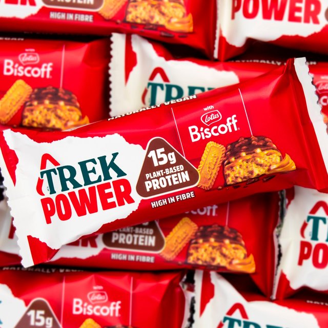 TREK Power Lotus Biscoff Protein Bar   55g GOODS M&S   