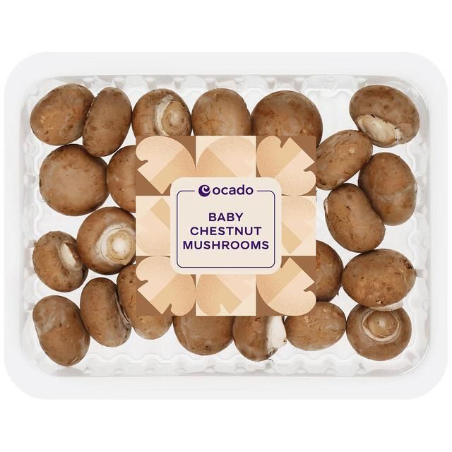 Ocado Baby Chestnut Mushrooms   150g