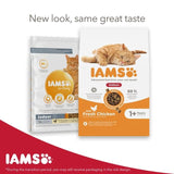 IAMS 1+ Years Indoor Dry Cat Food Chicken   3kg