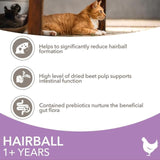 IAMS 1+ Years Hairball Dry Cat Food Chicken   3kg