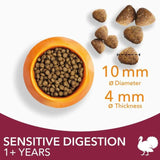 IAMS 1+ Years Sensitive Digestion Dry Cat Food Turkey   3kg