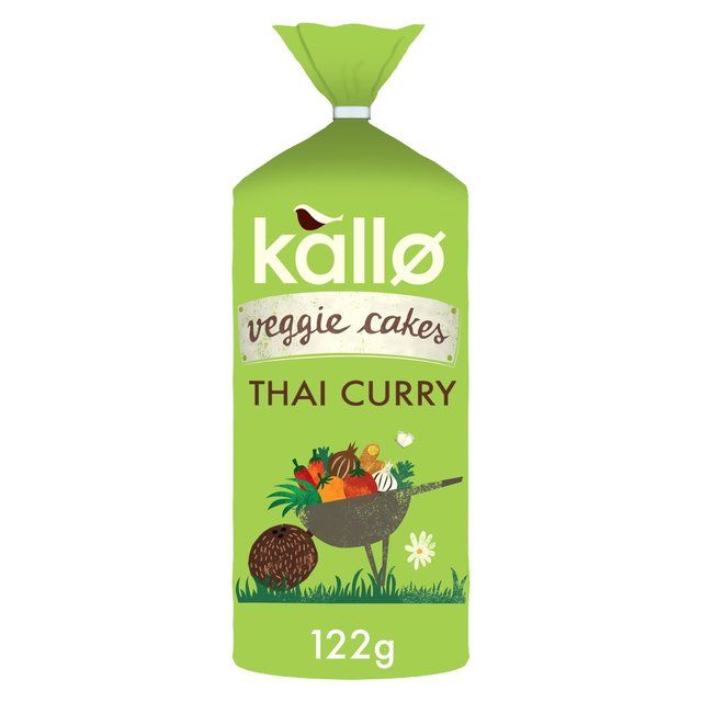 Kallo Veggie Cakes Thai Curry   122g