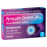 Pyrocalm Control Omeprazole Heartburn Tablets   7 per pack GOODS M&S   