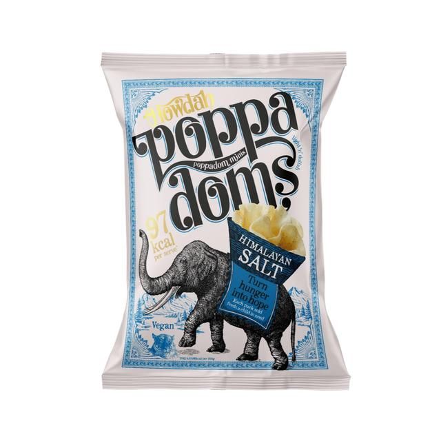 Howdah Poppadoms Himalayan Sea Salt   80g