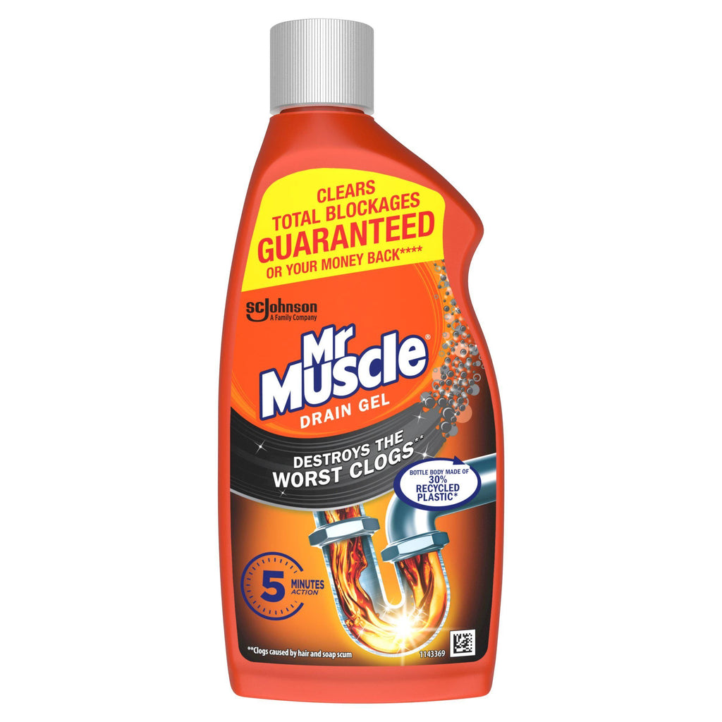 Mr Muscle Gel Sink & Drain Unblocker 500ml