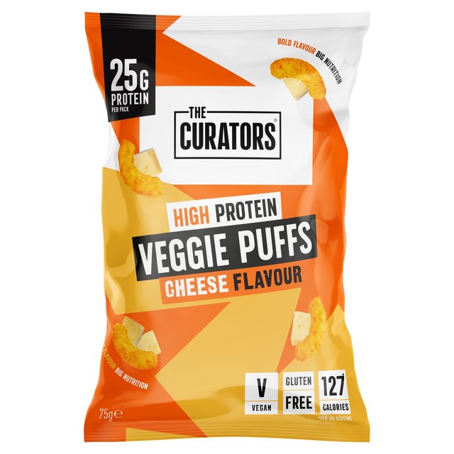 The Curators Cheese Veggie Puffs   75g GOODS M&S   