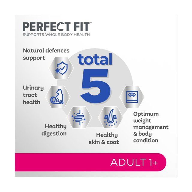 Perfect Fit Cat Complete Dry Adult 1+ Chicken   2.8kg GOODS M&S   