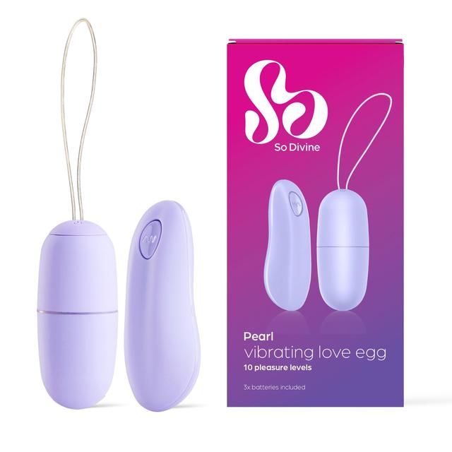 So Divine So Divine Pearl Remote Control Love Egg GOODS M&S   