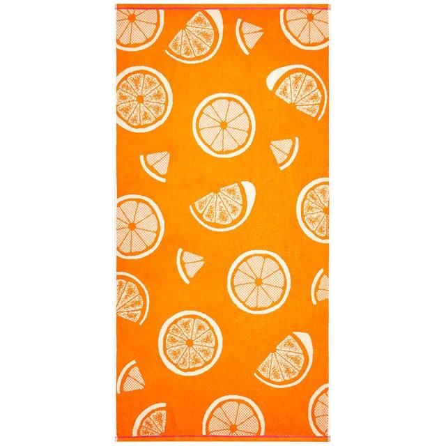 M&S Pure Cotton Orange Slices Beach Towel GOODS M&S   