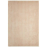 M&S Pure Cotton Carved Stripe Hand Towel Natural GOODS M&S   