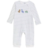 M&S Boys Dino Sleepsuits Newborn-3 Years White/Green GOODS M&S   